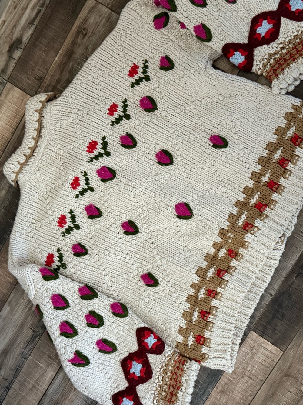 Free People Rosebud Cardigan - size Medium - Picture 5 of 6